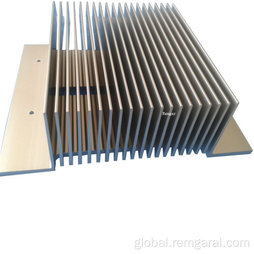 China custom aluminum extrusion heat sink electronic Factory